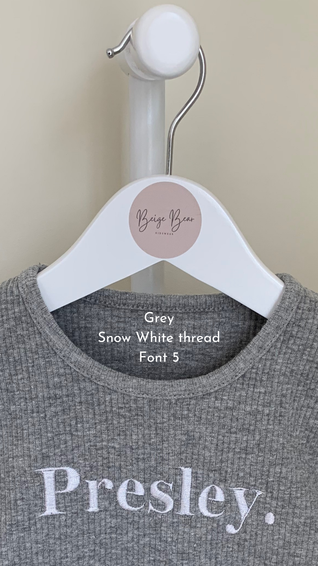 PERSONALISED RIBBED LOUNGEWEAR SET