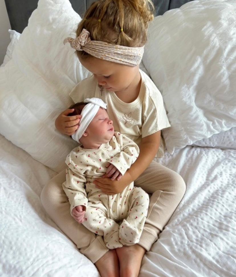 NEW BABY GIFT SET - ORGANIC COTTON - TULIP
