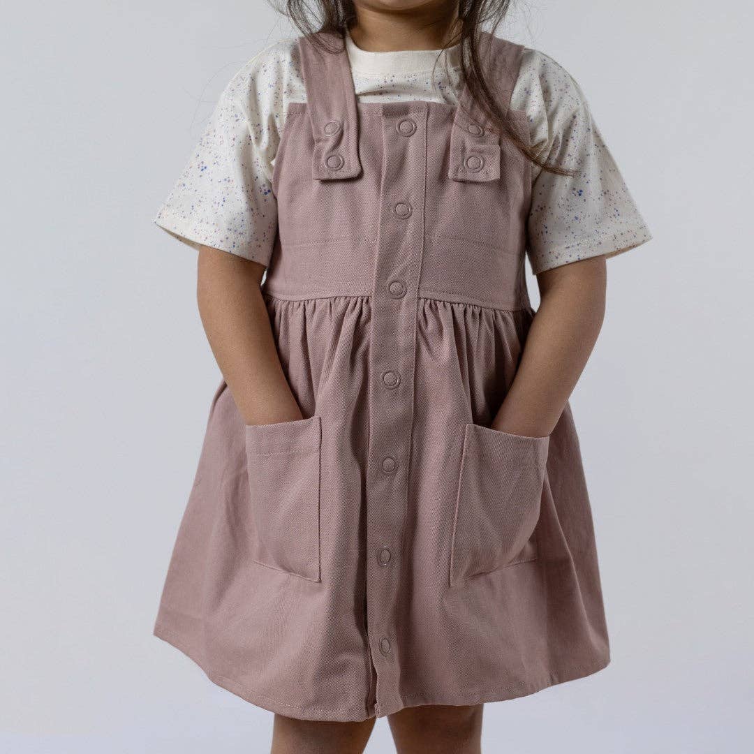 SALE ORGANIC COTTON PINK DRESS