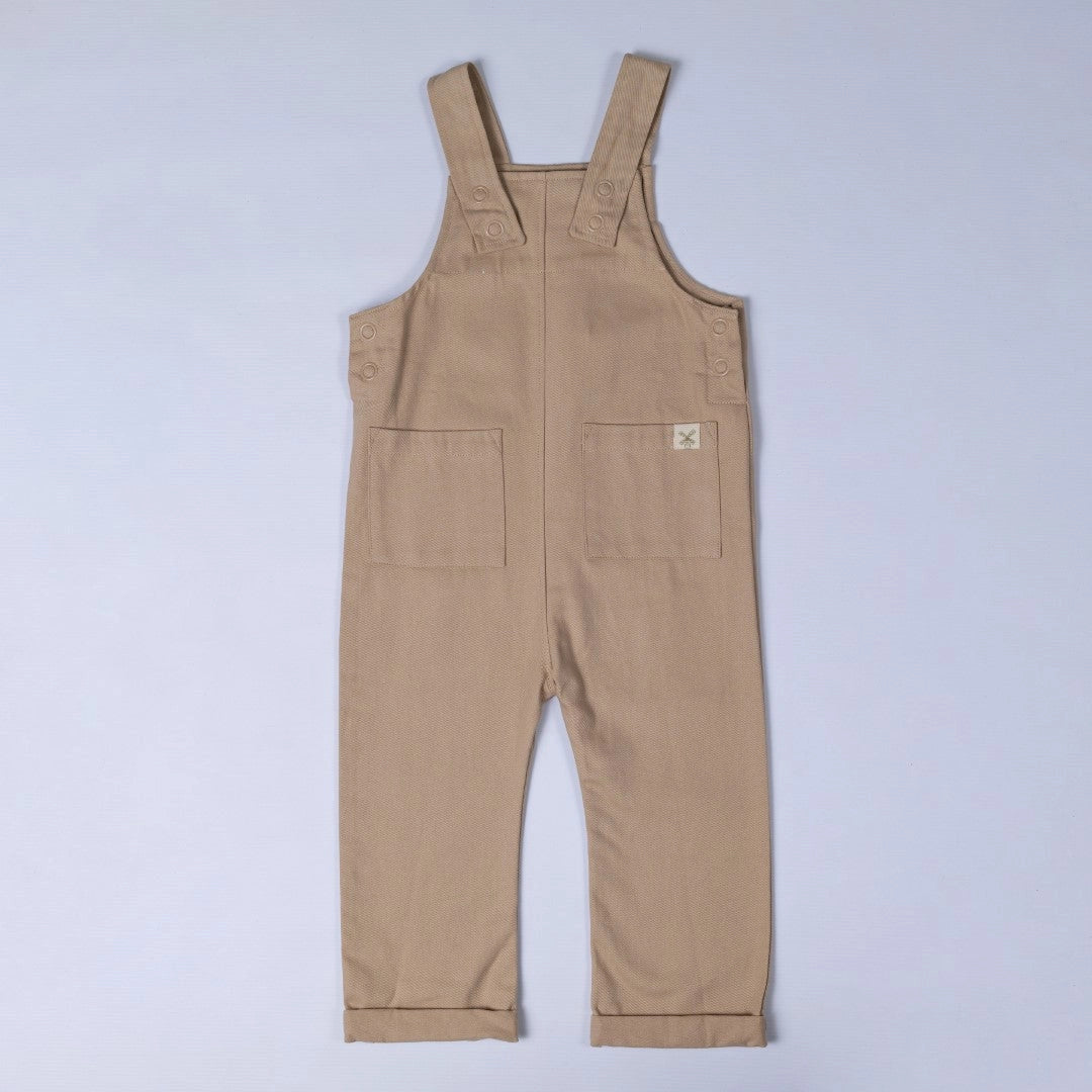 DUNGAREES WITH PATCH POCKETS