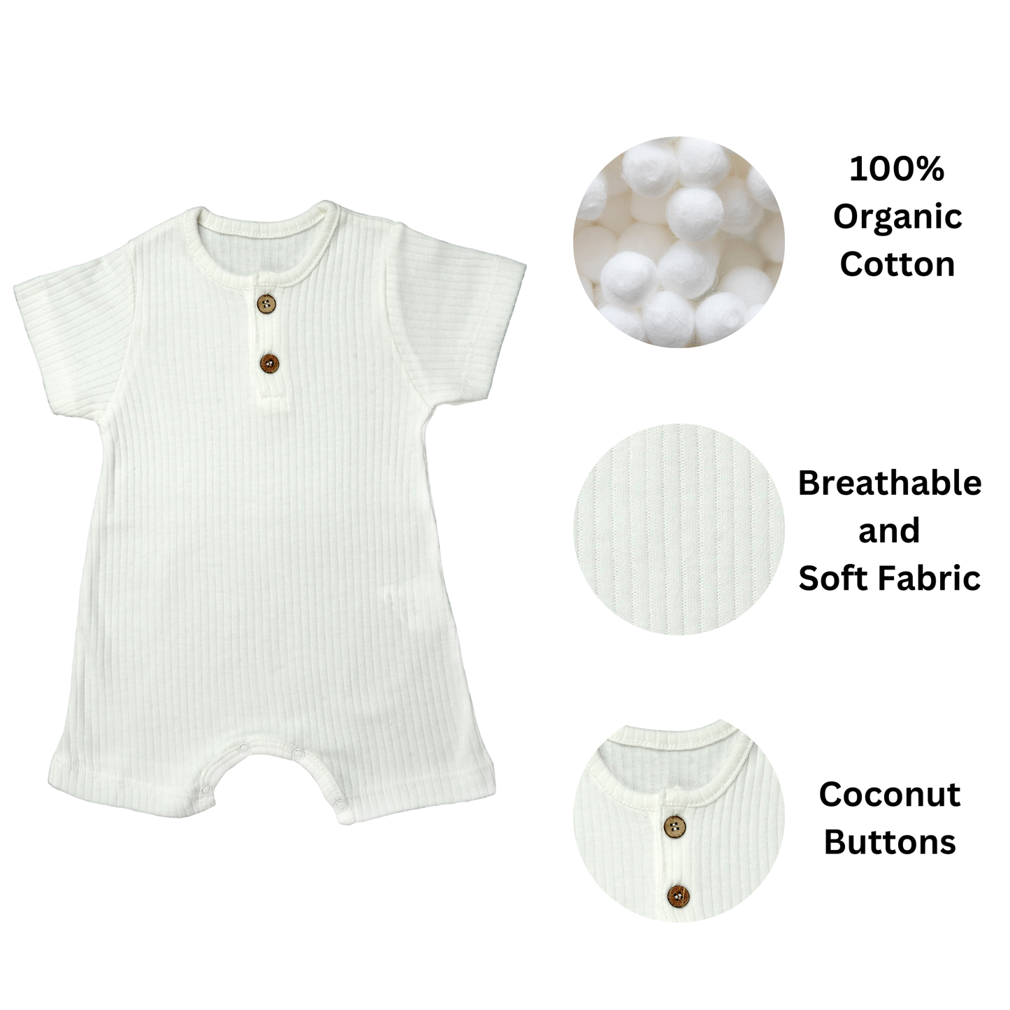 SALE ORGANIC COTTON ROMPER
