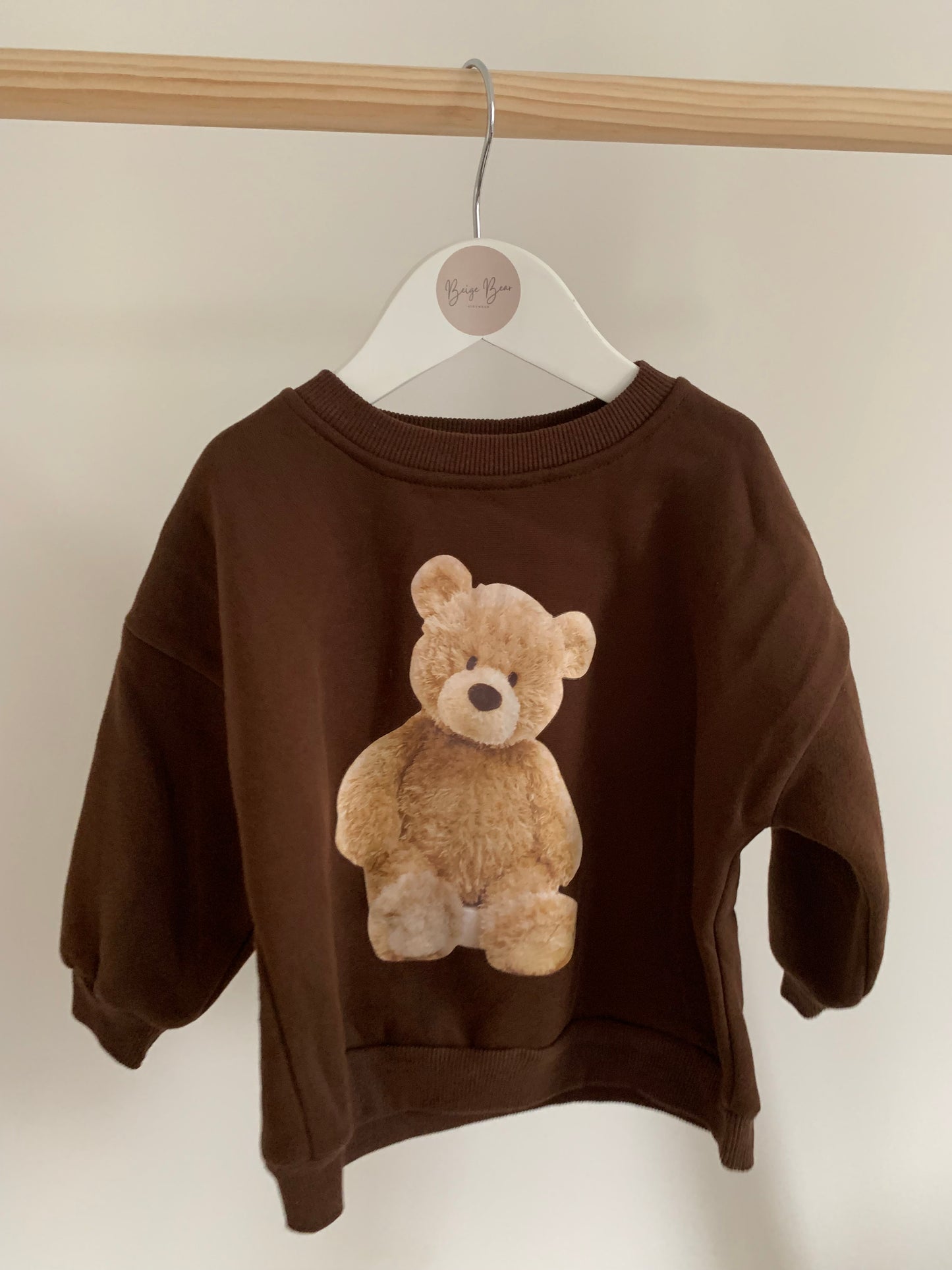 BROWN BEAR SWEATSHIRT