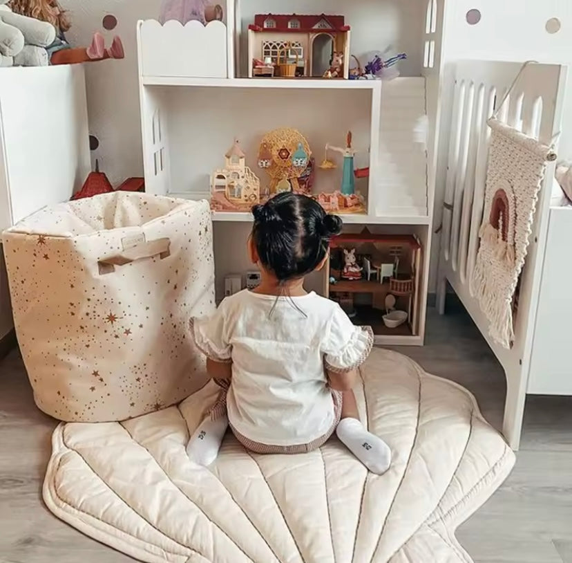 BEIGE SEA SHELL PLAYMAT
