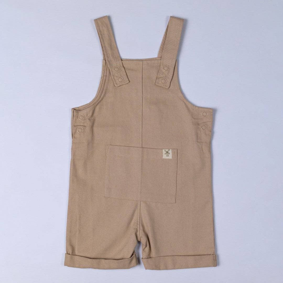 SALE UNISEX ORGANIC COTTON DUNGAREE SHORTS