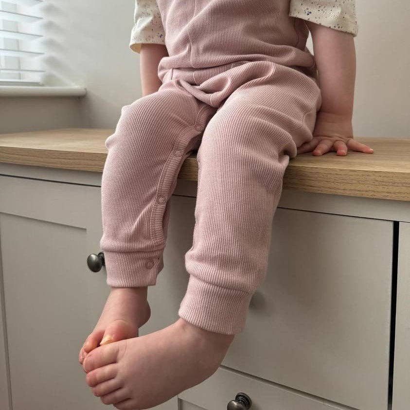 ORGANIC COTTON BABY DUNGAREES