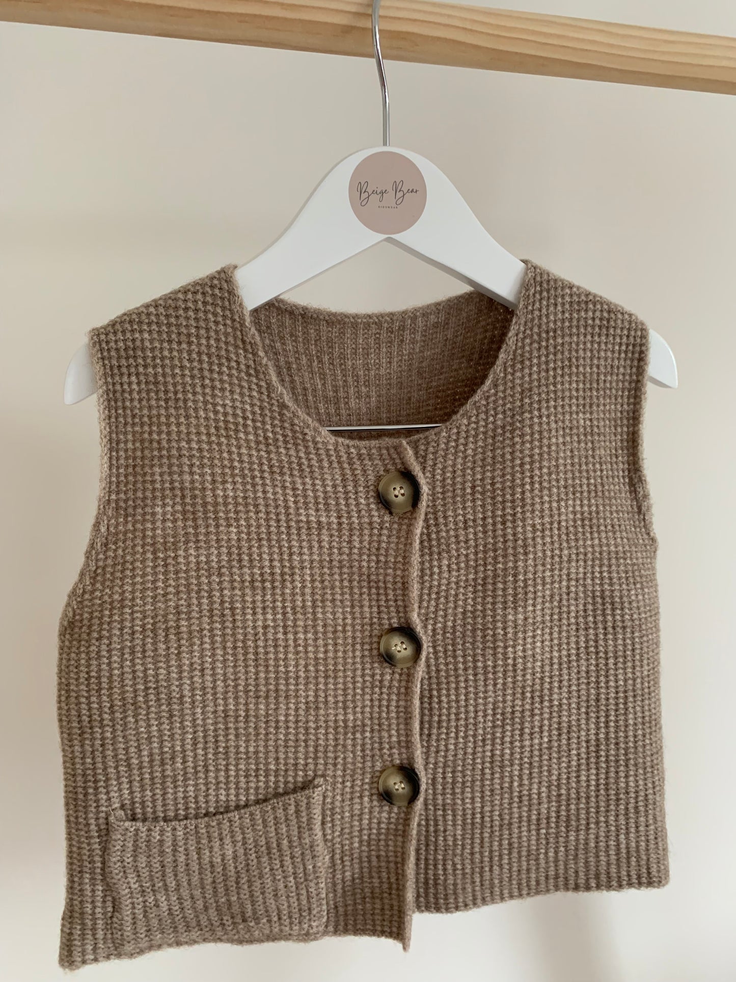 KNITTED WAISTCOAT