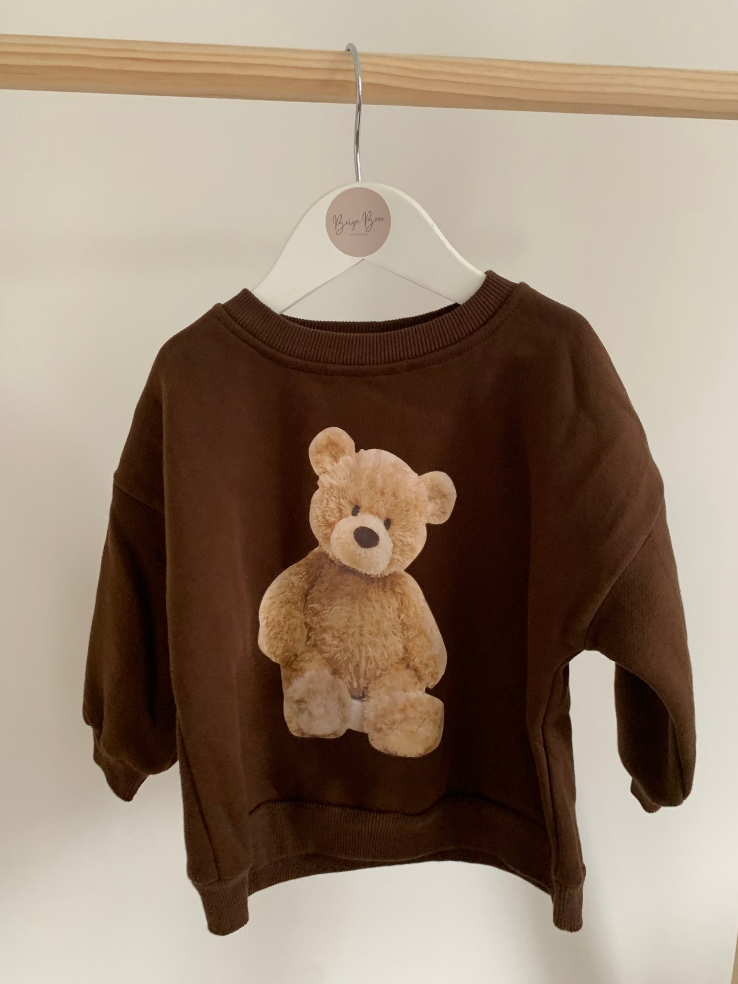 BROWN BEAR SWEATSHIRT