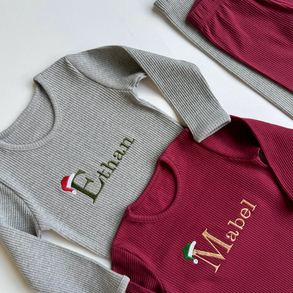 PERSONALISED CHRISTMAS SANTA HAT LOUNGE SET