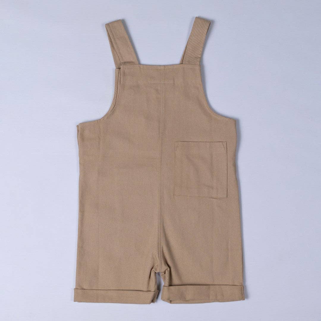 SALE UNISEX ORGANIC COTTON DUNGAREE SHORTS
