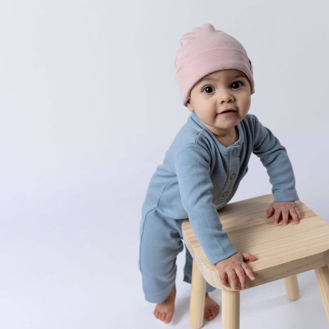 ORGANIC COTTON LONG SLEEVE ROMPER