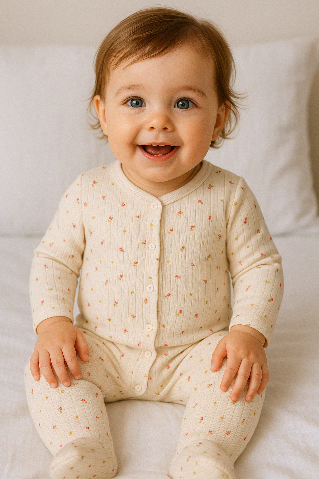 NEW BABY GIFT SET - ORGANIC COTTON - TULIP