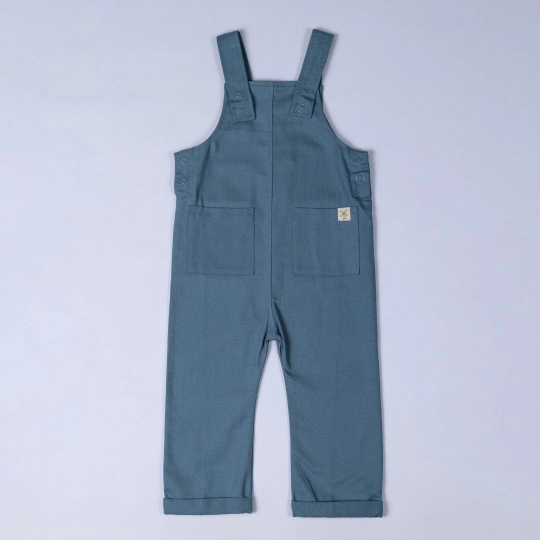 DUNGAREES WITH PATCH POCKETS