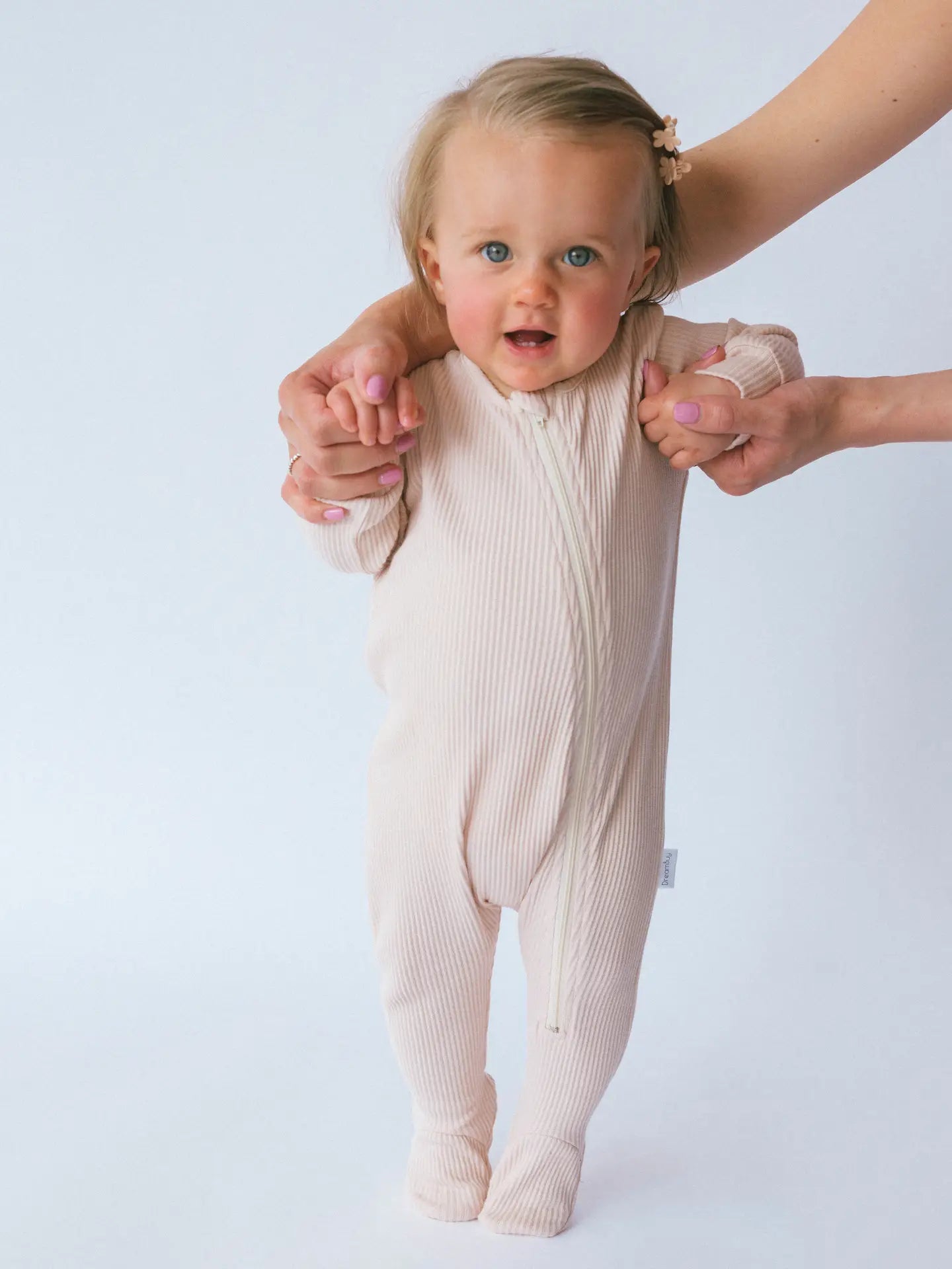 PERSONALISED ZIP SLEEPSUIT