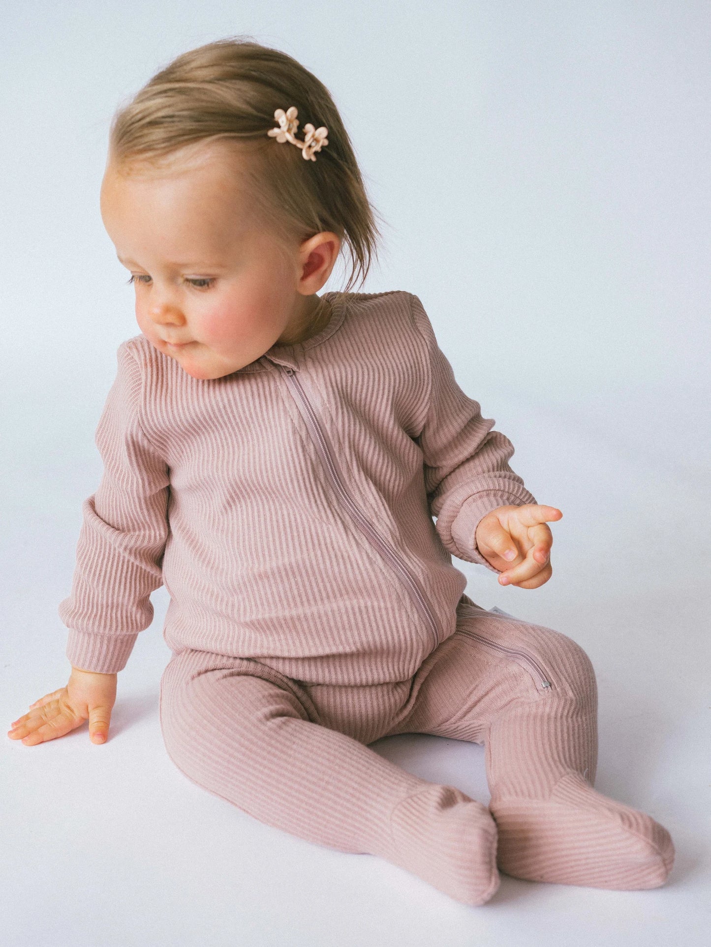 PERSONALISED ZIP SLEEPSUIT