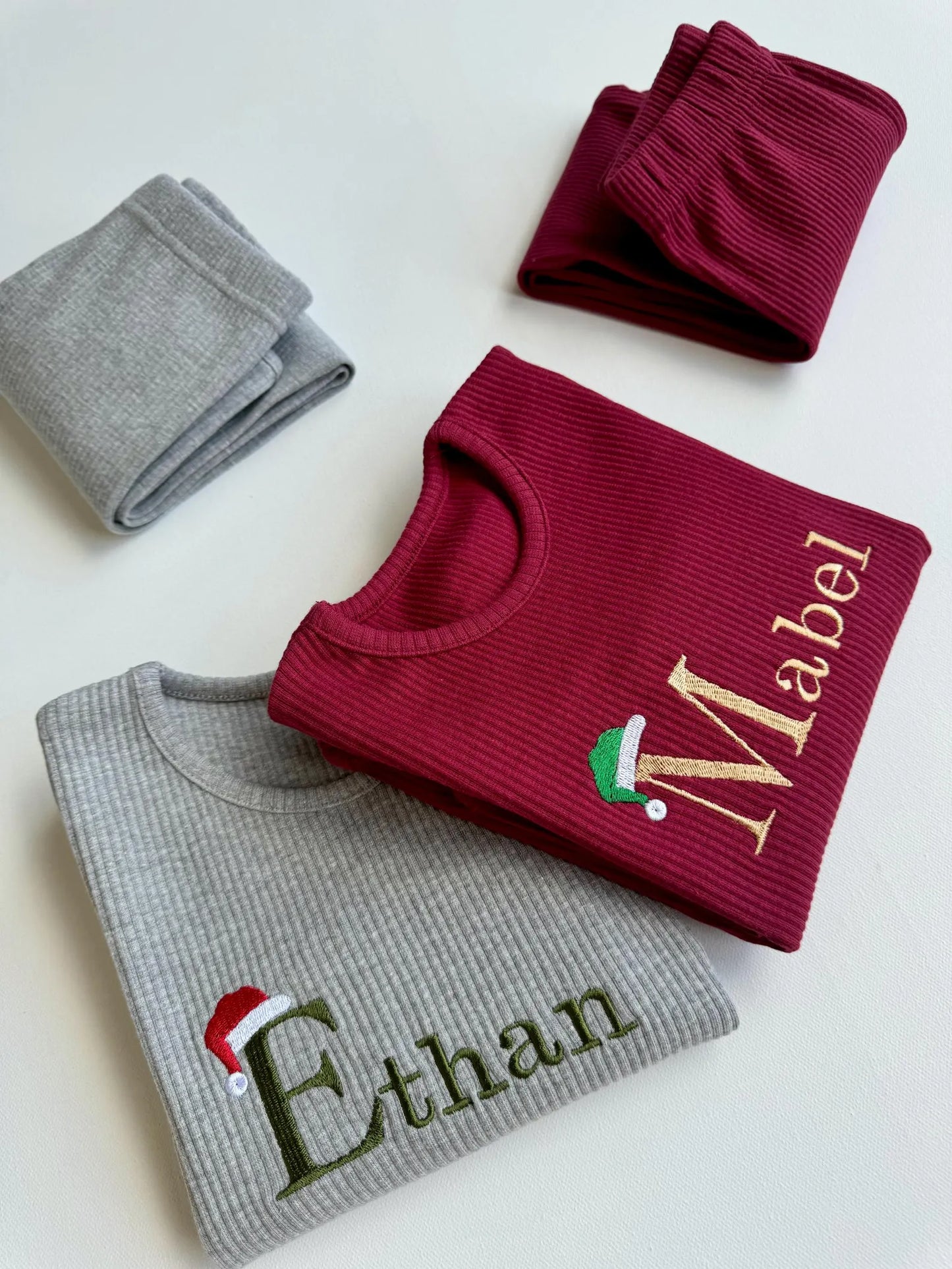 PERSONALISED CHRISTMAS SANTA HAT LOUNGE SET
