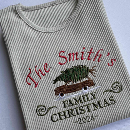 PERSONALISED CHRISTMAS TREE FAMILY LOUNGE SET