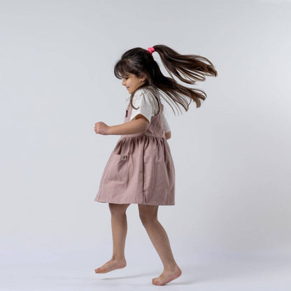 SALE ORGANIC COTTON PINK DRESS