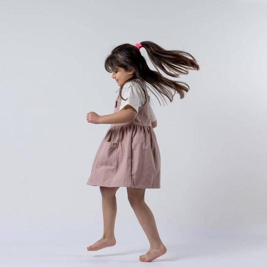 SALE ORGANIC COTTON PINK DRESS