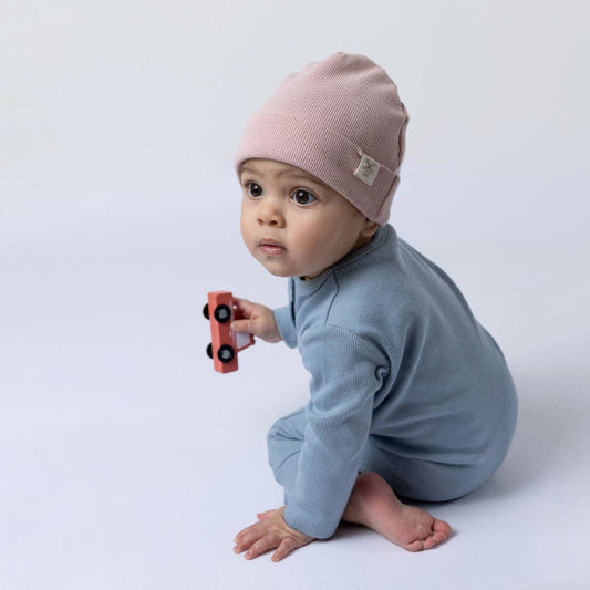 ORGANIC COTTON LONG SLEEVE ROMPER