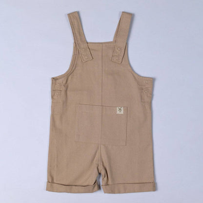 SALE UNISEX ORGANIC COTTON DUNGAREE SHORTS