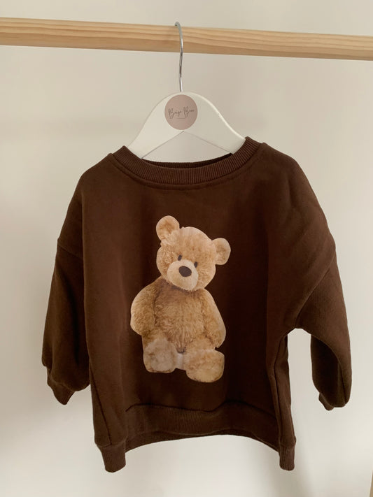 BROWN BEAR SWEATSHIRT